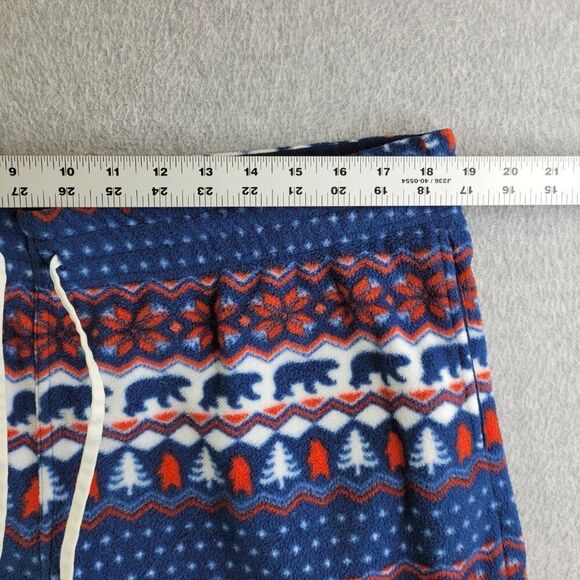 Chubbies Sweat Shorts Mens XL Fleece Bear Christmas PJs Snowflakes Nordic - Picture 8 of 13